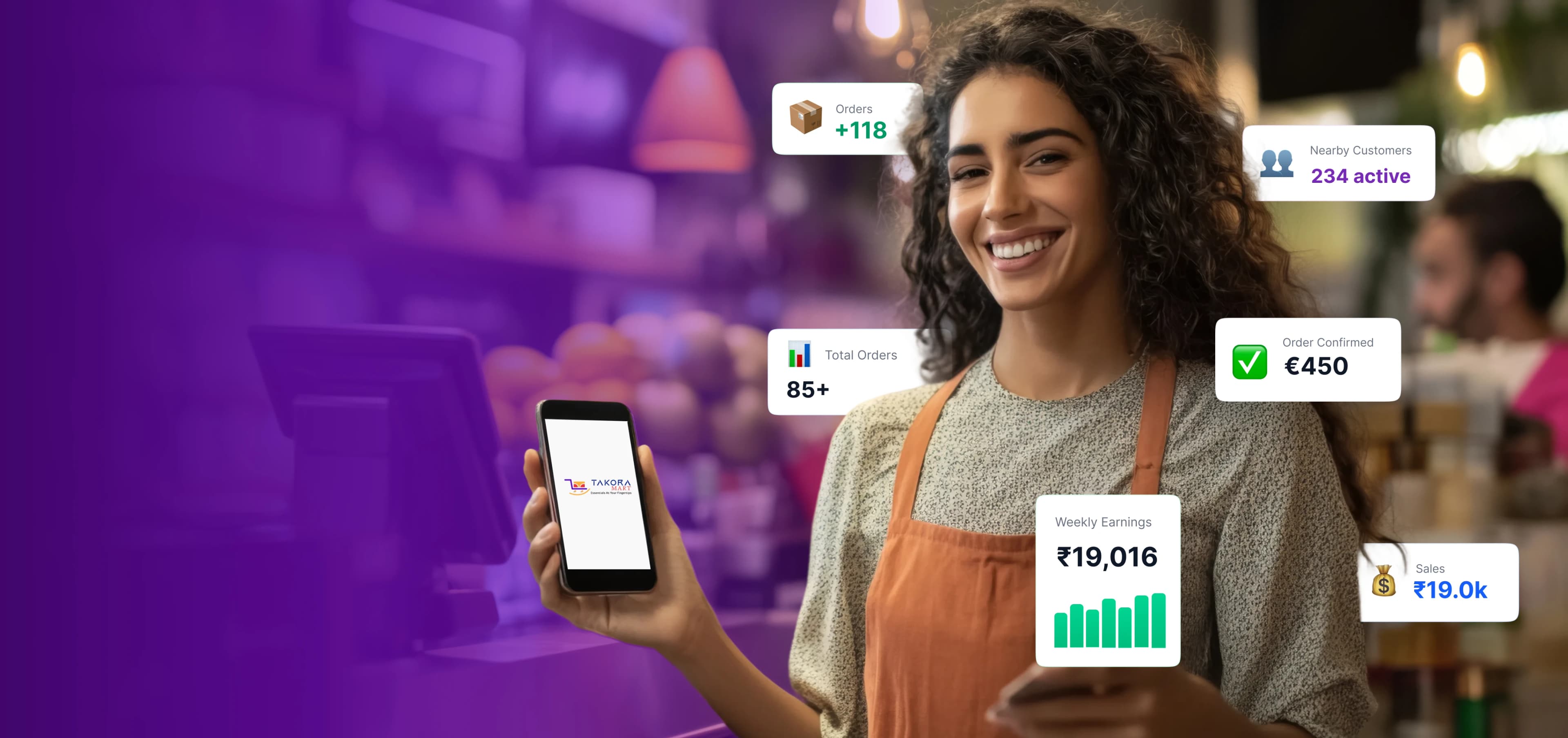 Grow your business background