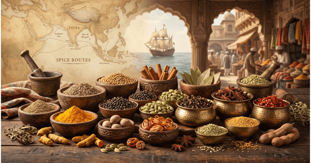 The History of Indian Spices: A Journey Through Flavor and Tradition