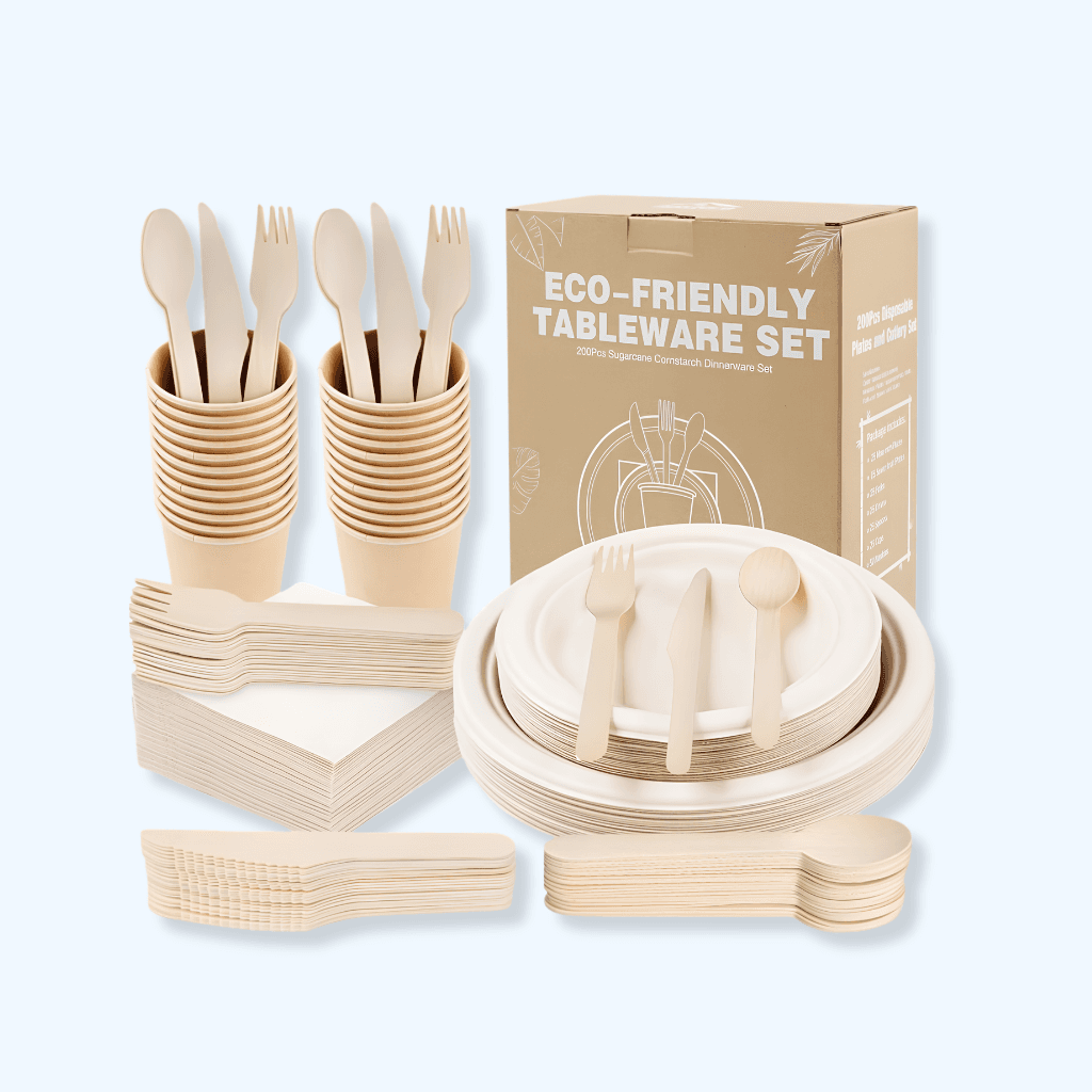 Disposable Plates, Cups & Spoons