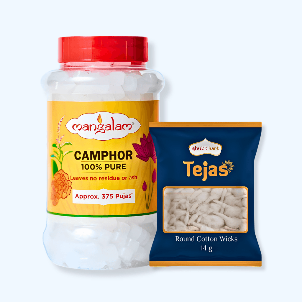 Camphor & Diya Wicks