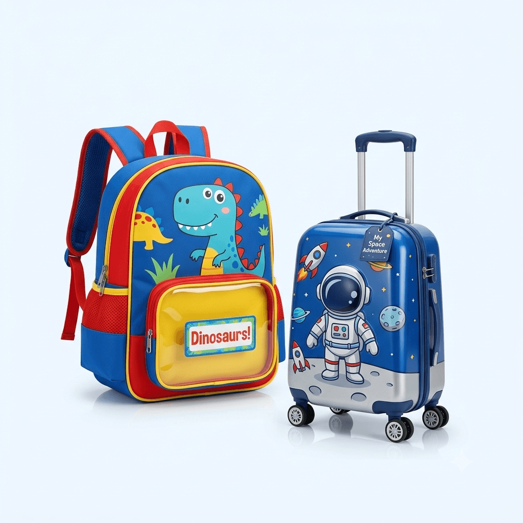 Kids bags category icon