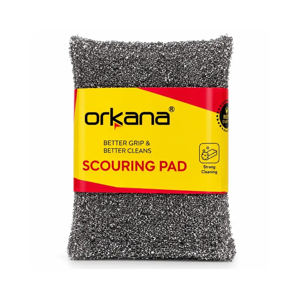 ORKANA SCOURING PAD SILVER 2 PIECES