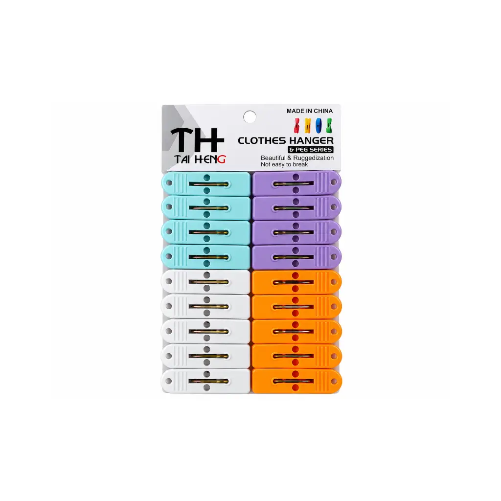 STAR AGENCIES CLOTH CLIP PLASTIC 20 PIECES