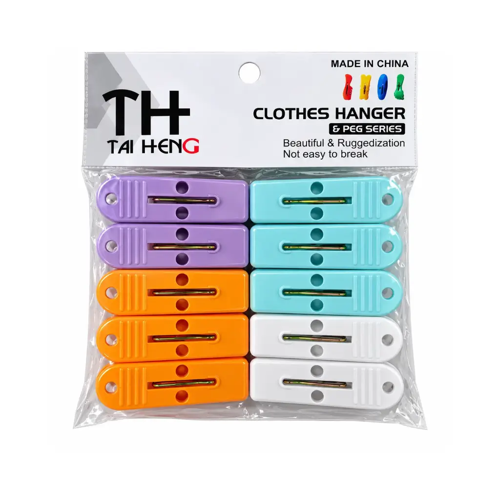 STAR AGENCIES CLOTH CLIP PLASTIC (12 PIECES)