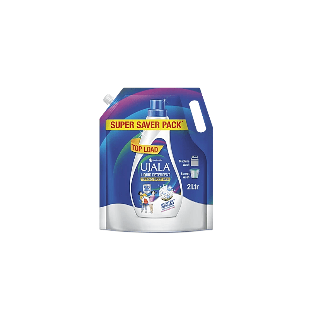 Ujala Liquid Detergent - For Top Load/ Bucket Wash, 2 L