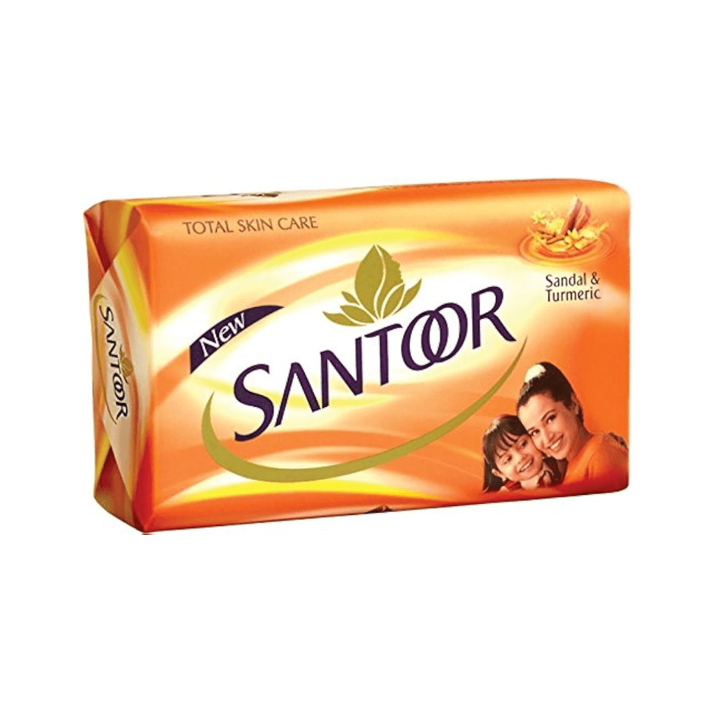 Santoor Sandal and Turmeric Soap (150g)