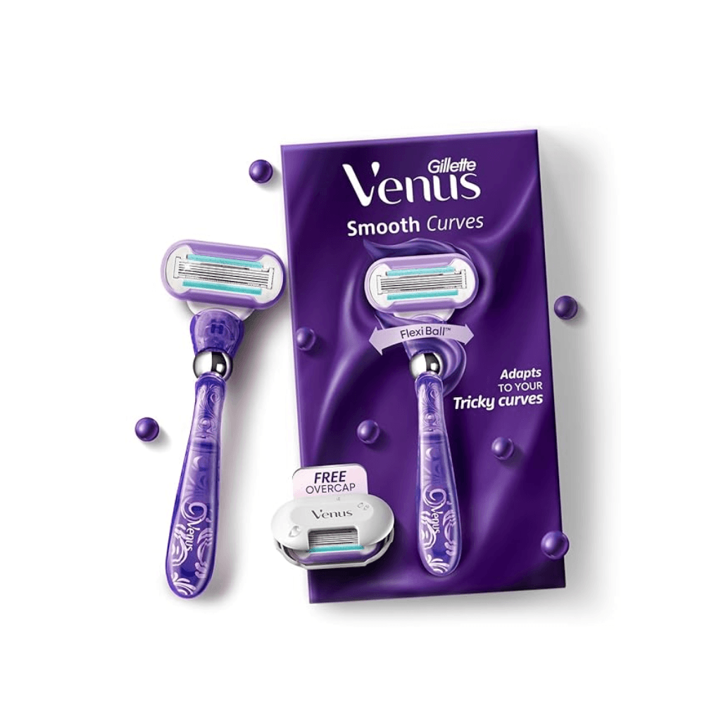 Gillette Venus Swirl | Hair Removal Razor | Razor for Women| Pivoting Flexi-ball handle | No missed hair