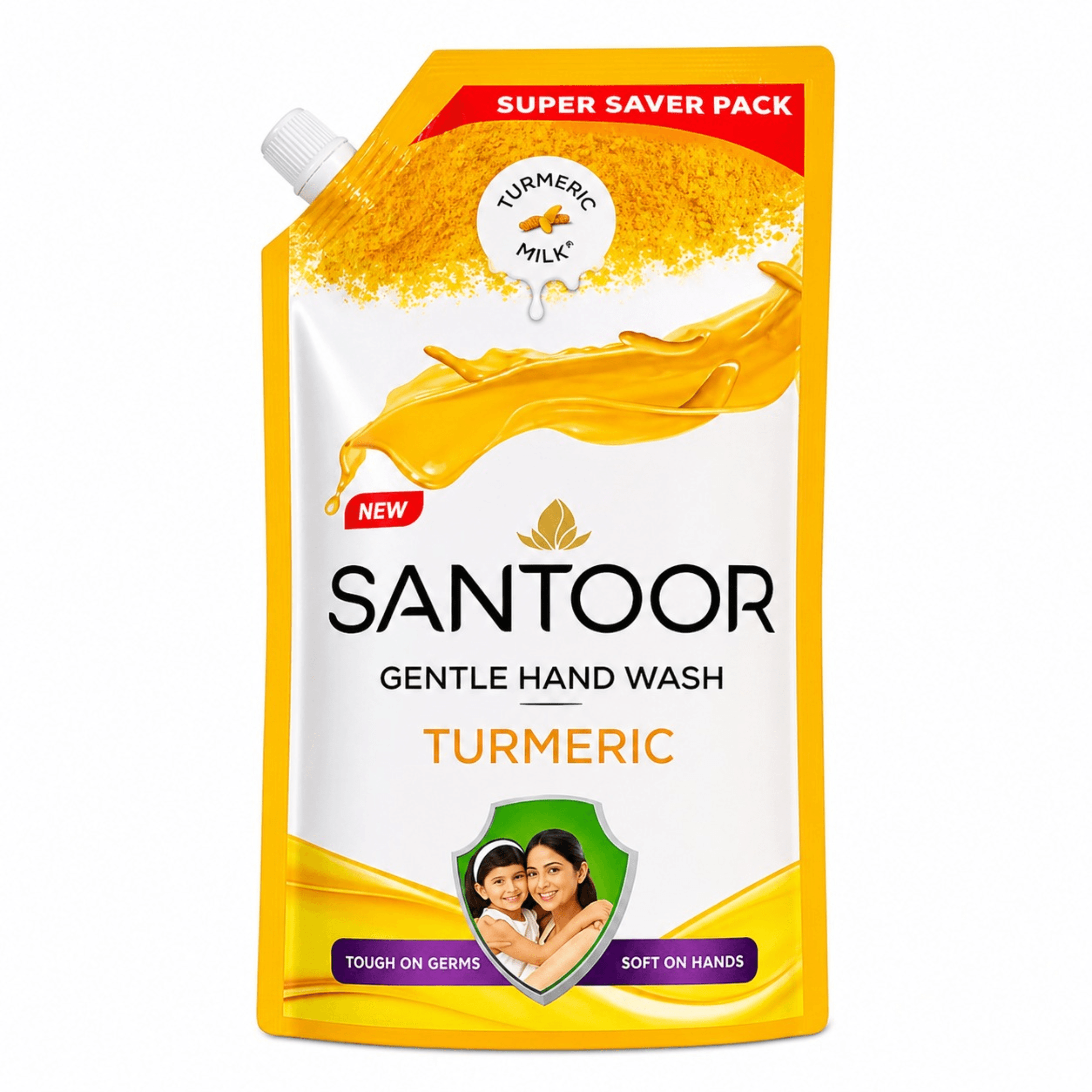Santoor Turmeric Handwash 650ml