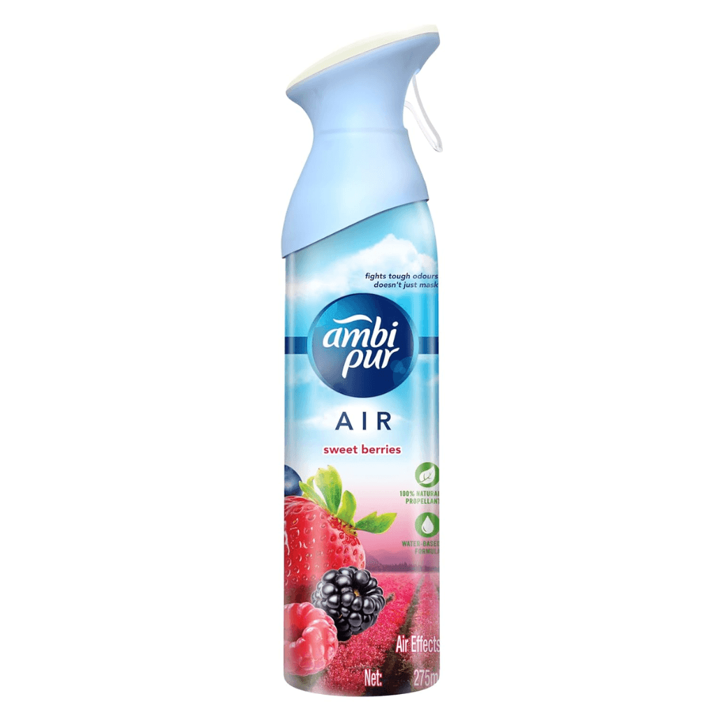 Ambi Pur Air Freshener - Sweet Berries - 275ml Spray
