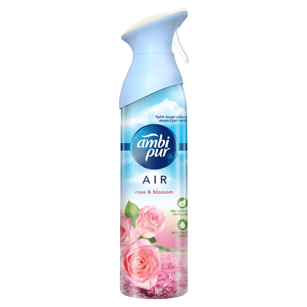 Ambipur Air Effect Air Freshener - Rose & Blossom, 275 ml