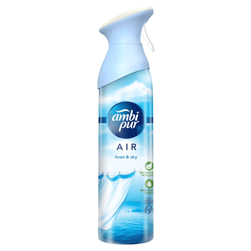 Ambipur Linen & Sky Spray Air Freshener/ Room Freshner (275 ml)