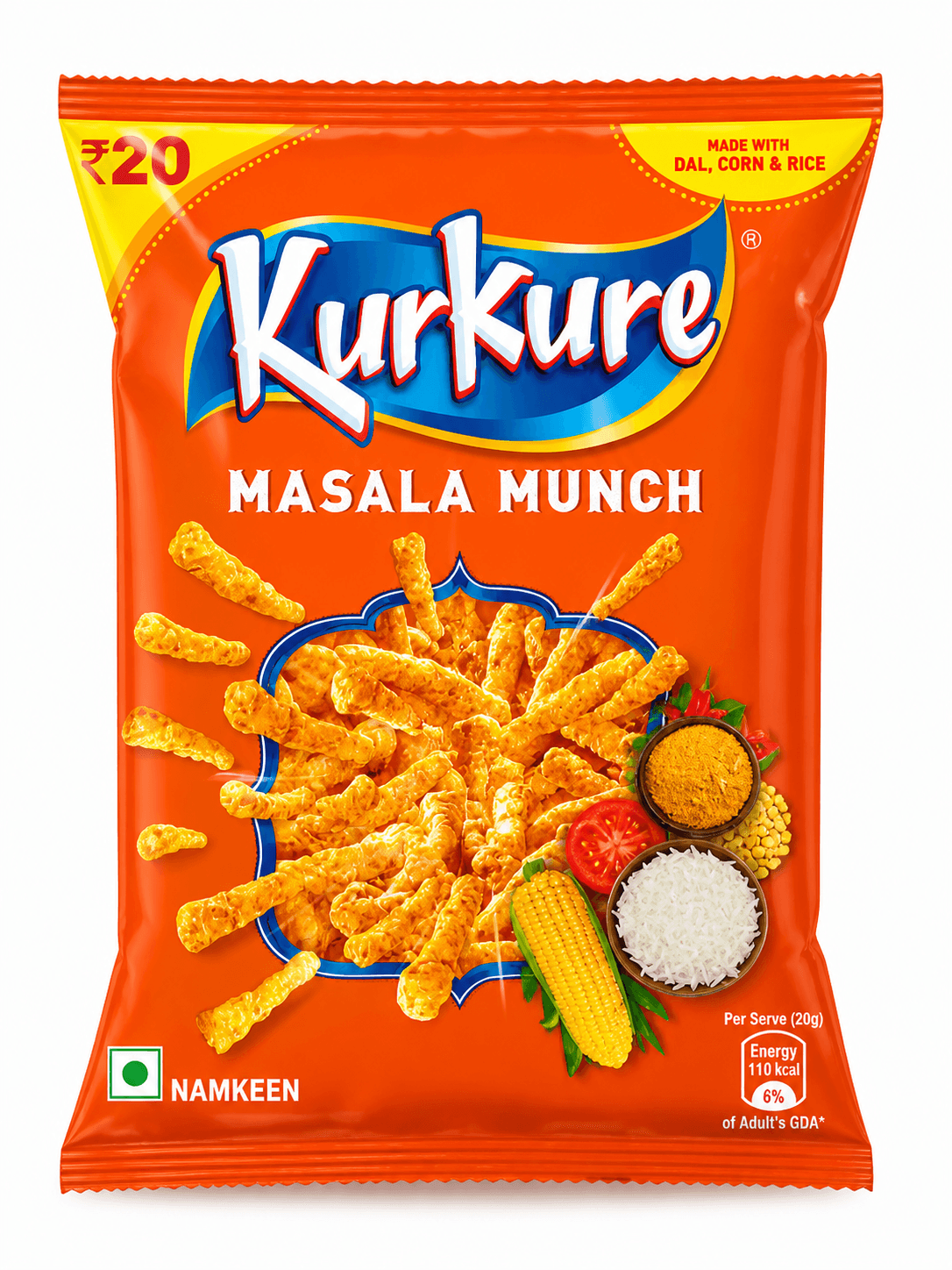 Kurkure Namkeen - Masala Munch (84.9g)