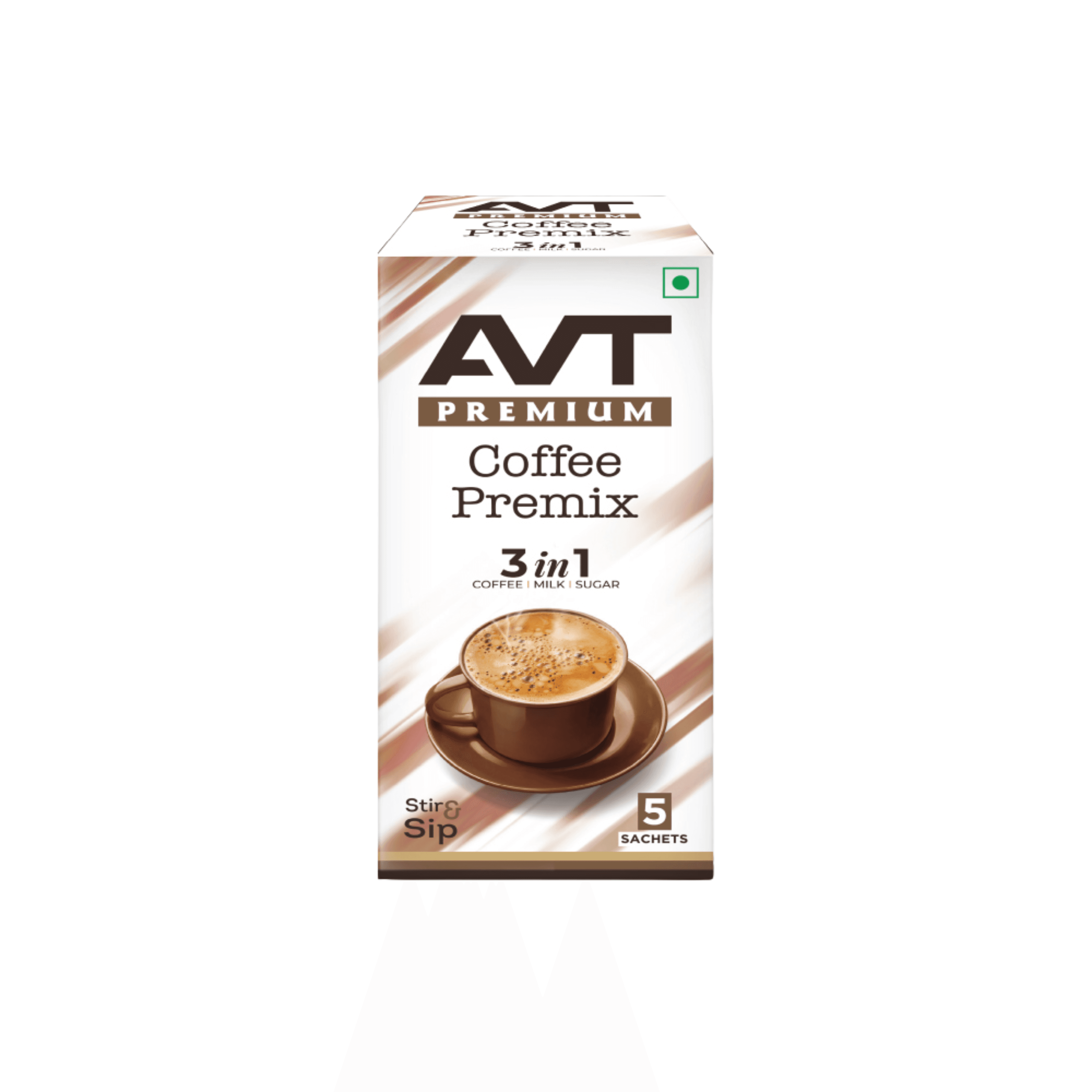 AVT 3 in 1 Coffee Premix 5 Sachets Carton