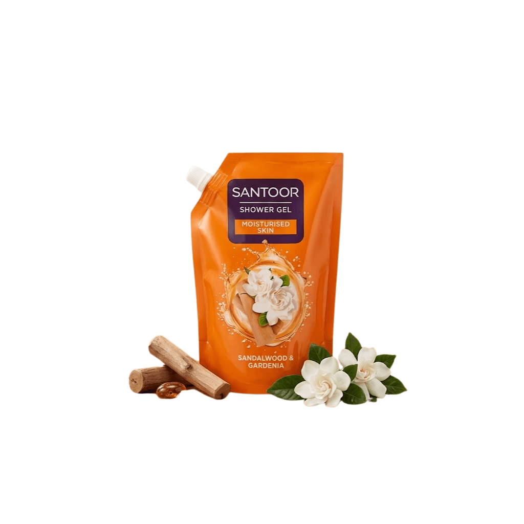 SANTOOR  BODY WASH 400 ML SANDAL