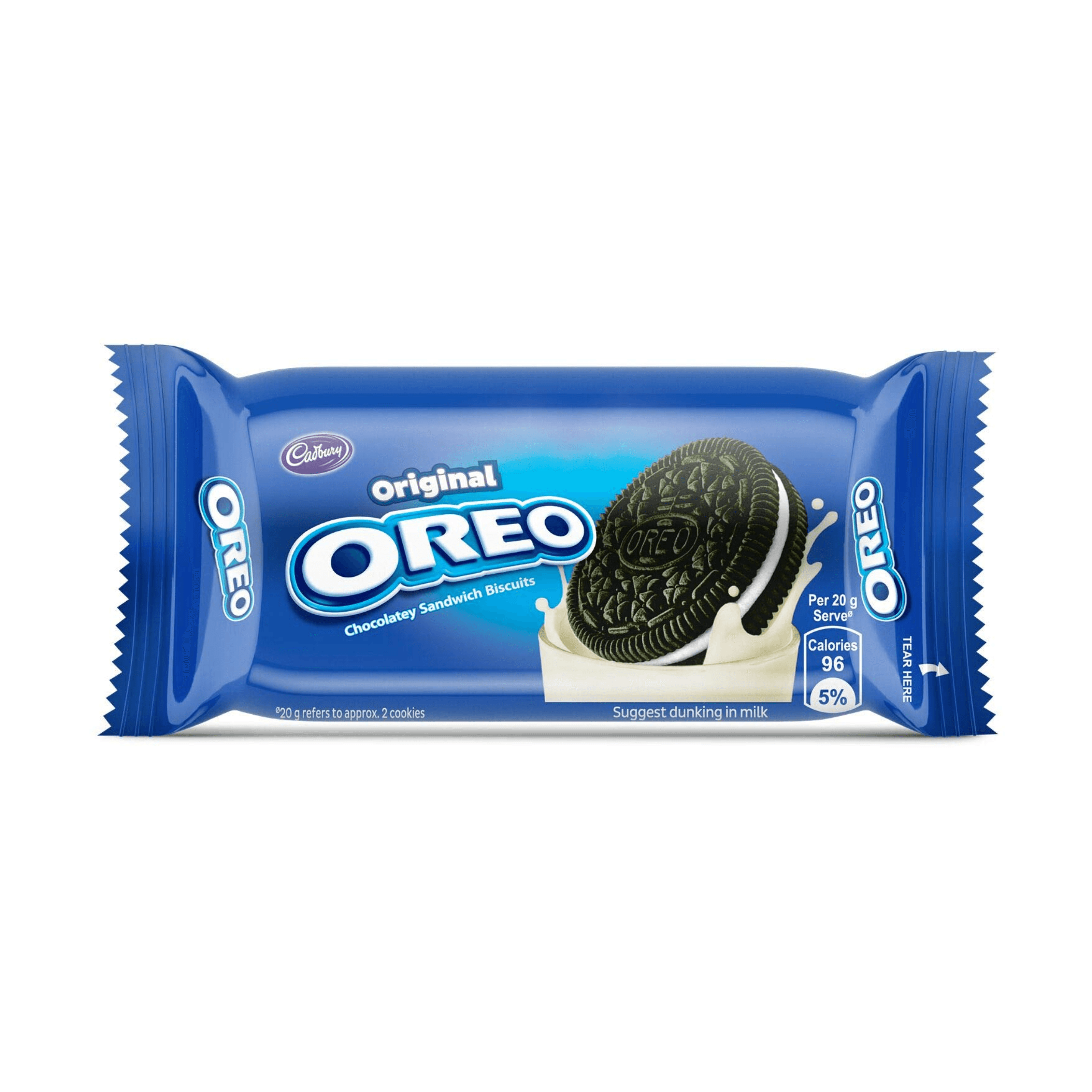 Cadbury Oreo Vanilla Flavour Crème Sandwich Biscuit 83.5gm