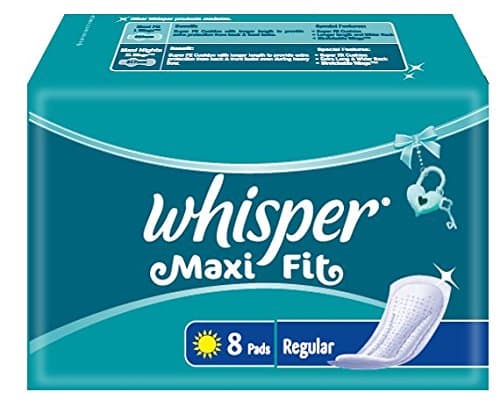 WHISPER MAXI FIT REGULAR 8s