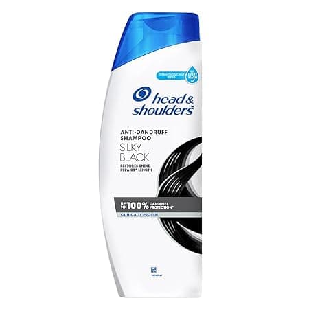 Head & Shoulders Silky Black Anti Dandruff Shampoo 180ml