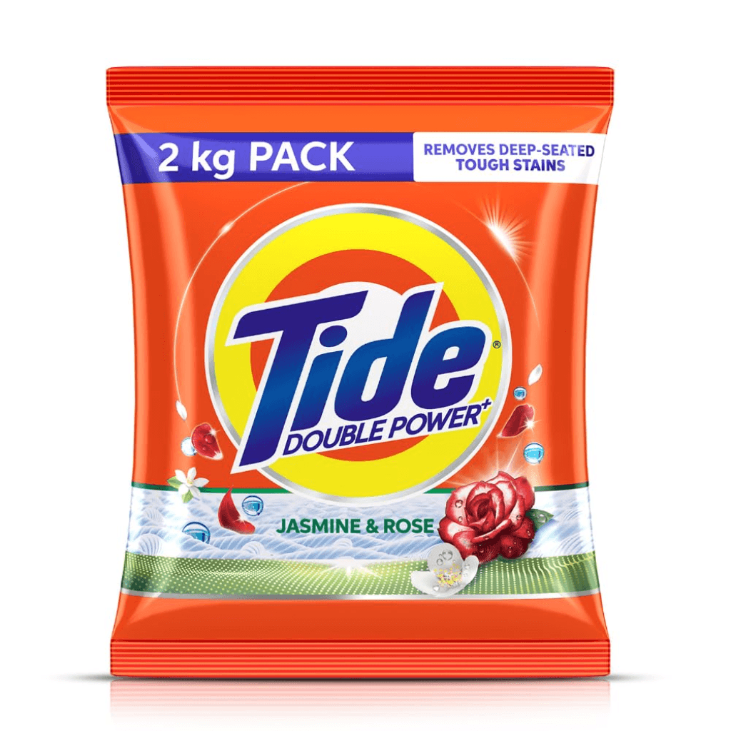  Tide Plus Double Power Detergent Washing Powder (Jasmine & Rose) 2kg