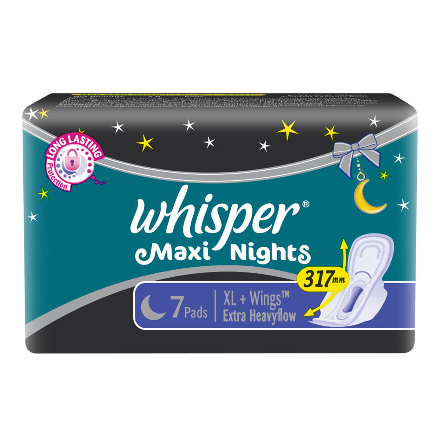 WHISPER MAXI NIGHTS XL+WINGS 7s