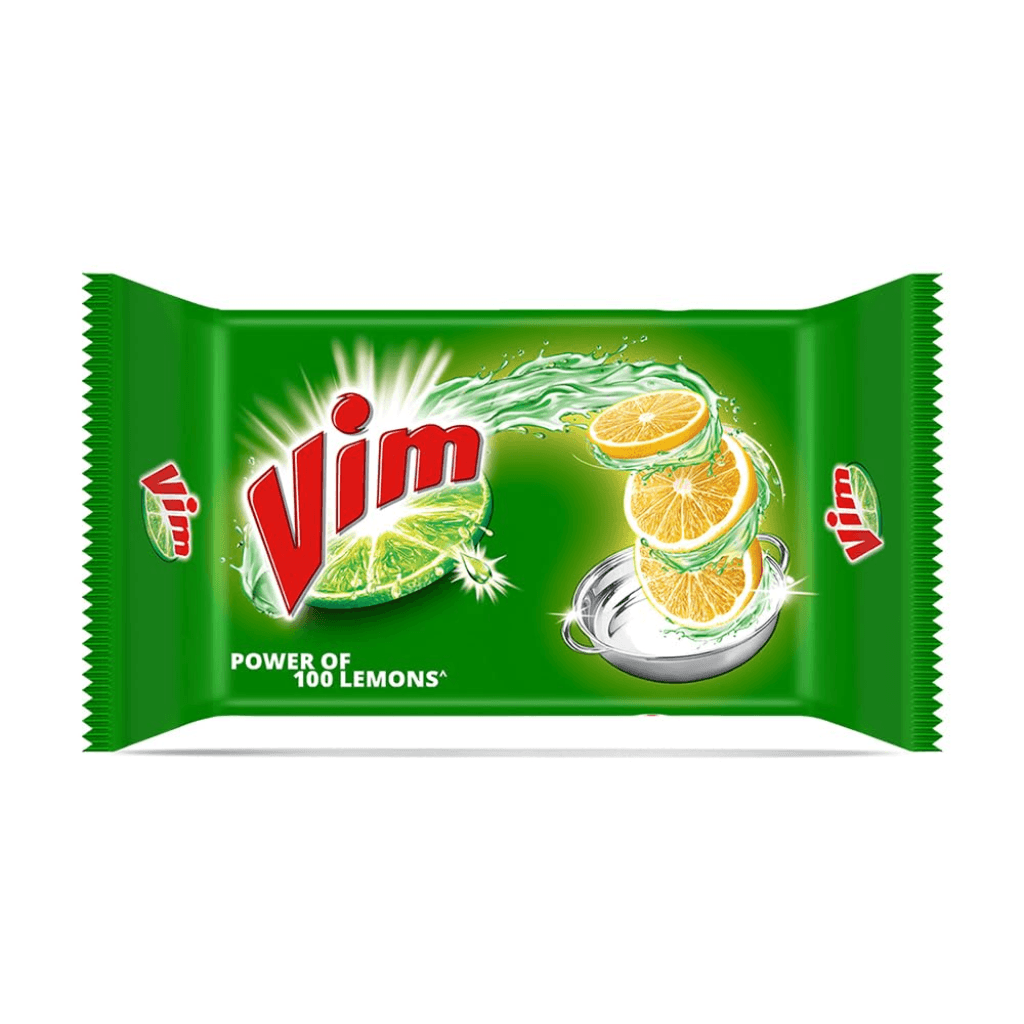  Vim Bar - 275 gm | New Superfast Vim Dishwash Bar - Removes burnt & stickiest grease with the power of 100 lemons