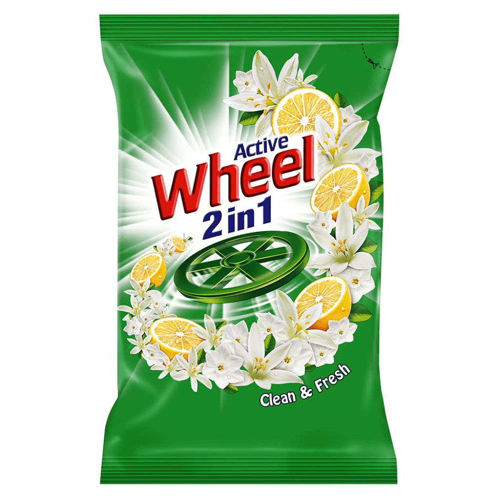 WHEEL GREEN POWDER LEMON AND JASMINE 500 GM