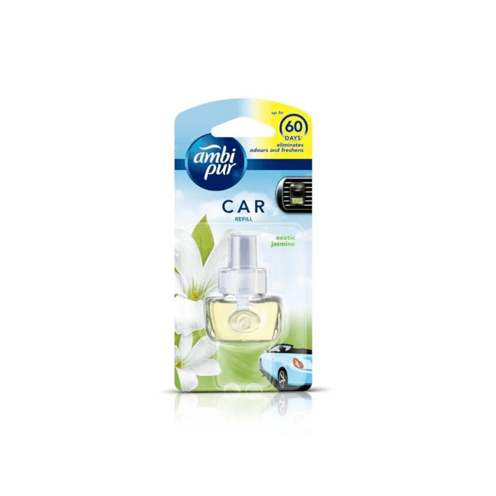 AMBIPUR CAR FRESHENER EXOTIC JASMINE  REFILL  7.5 ML
