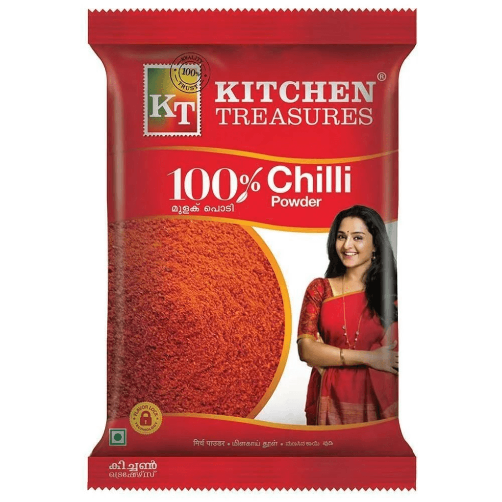  Kitchen Treasures Chilli Powder, 100g Pouch