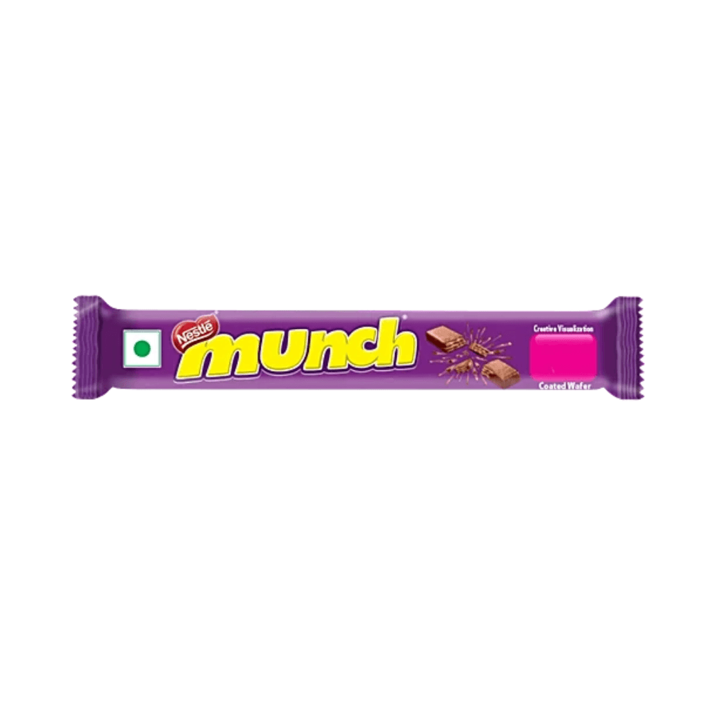 NESTLÉ MUNCH CHOCOLATE COATED CRUNCHY WAFER BAR 10.4 GM