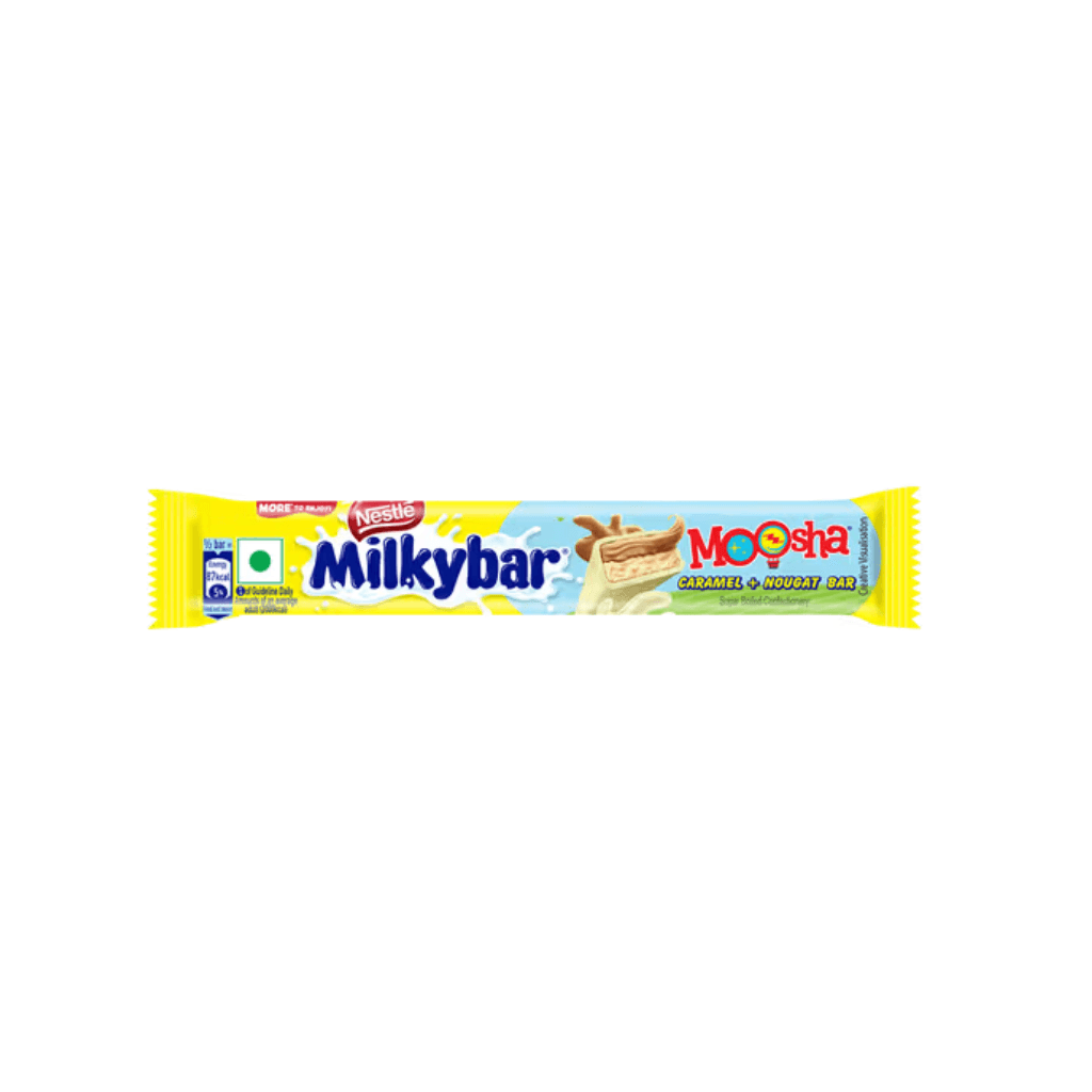Milkybar MOOSHA Caramel & Nougat By Nestle 40.5g, Pack