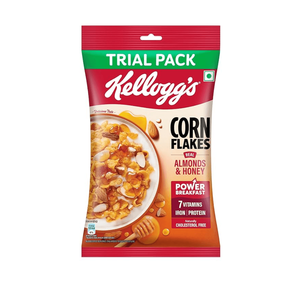 KELLOGG'S CORN FLAKES REAL ALMOND HONEY 168 GM