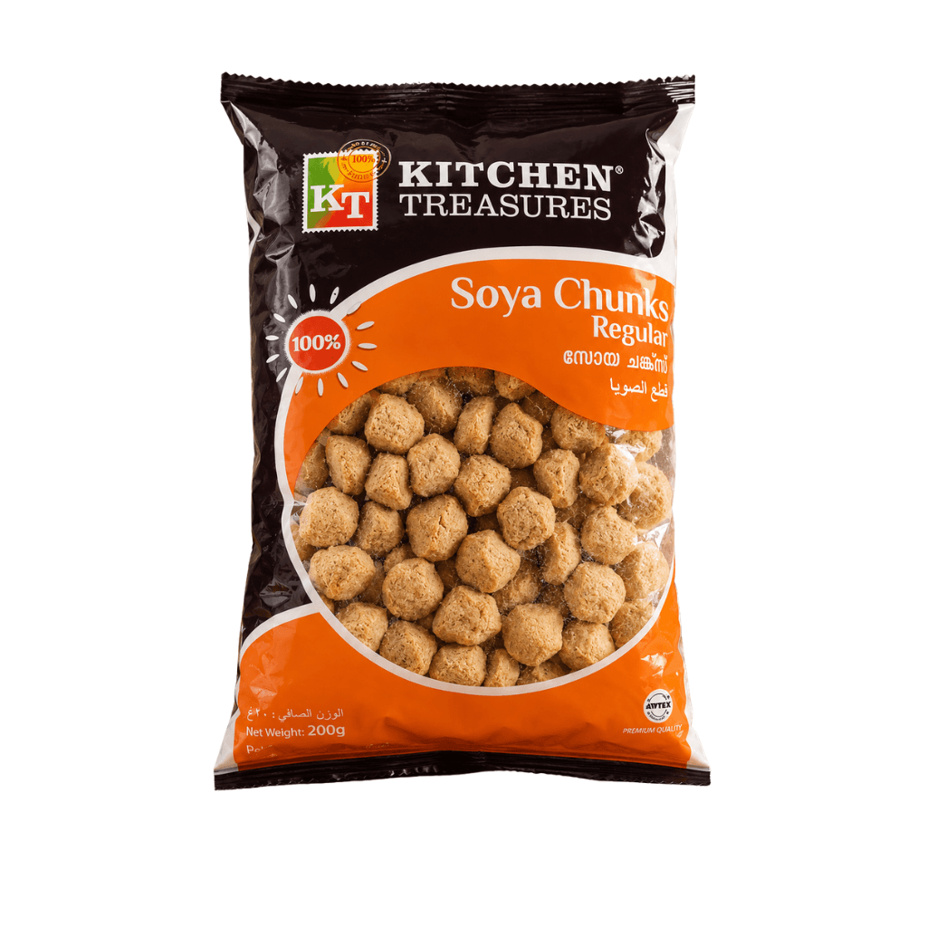 KITCHEN TREASURES SOYA CHUNKS REGULAR 200gm