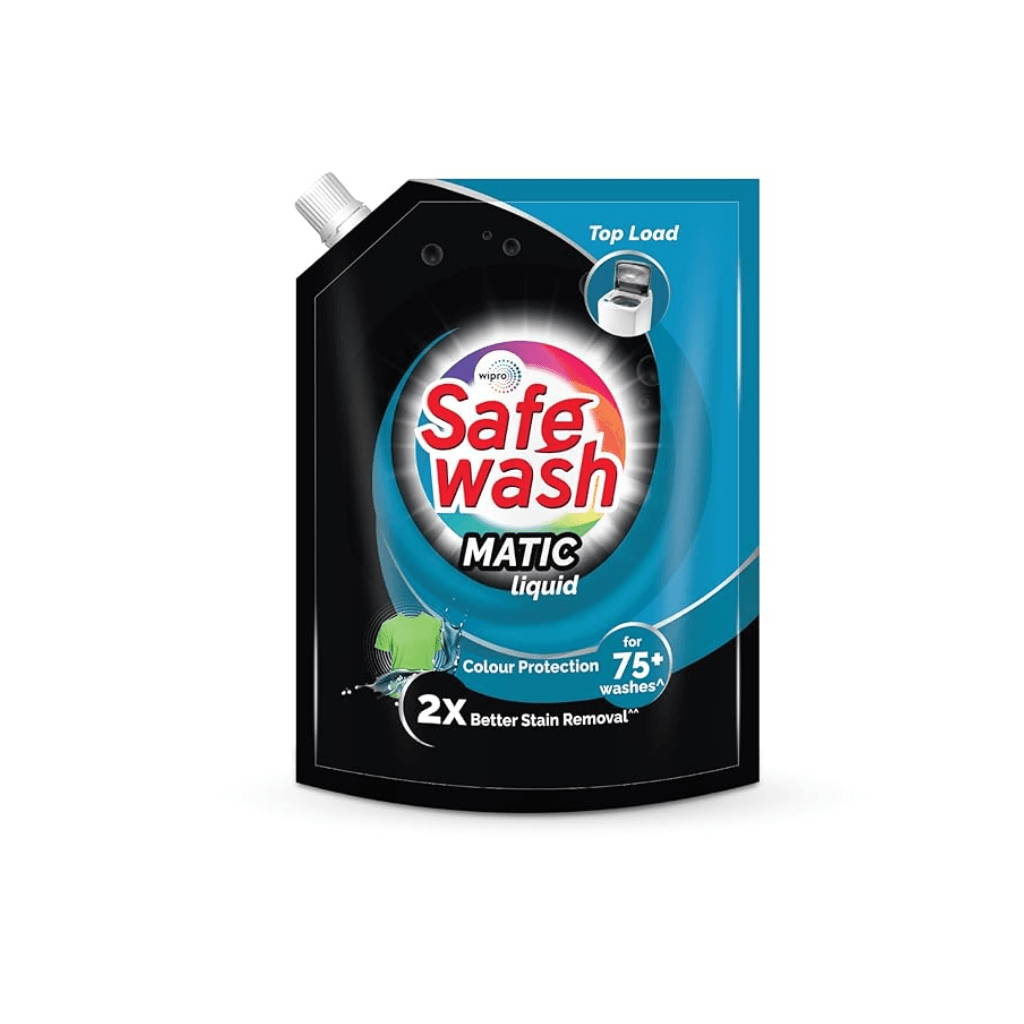 SAFEWASH MATIC LIQUID TOAP LOAD  DETERGENT 1L