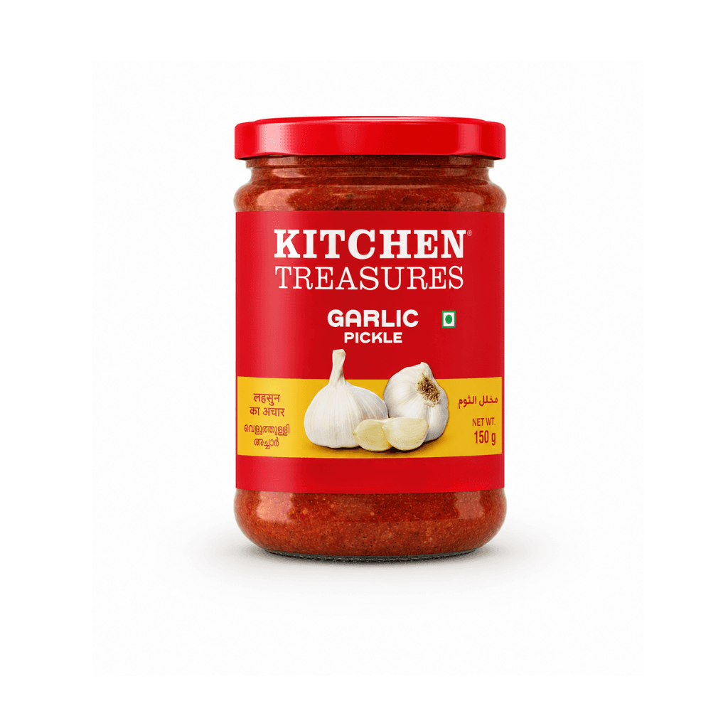 KITCHEN TREASURES GARLIC PICKLE 150gm