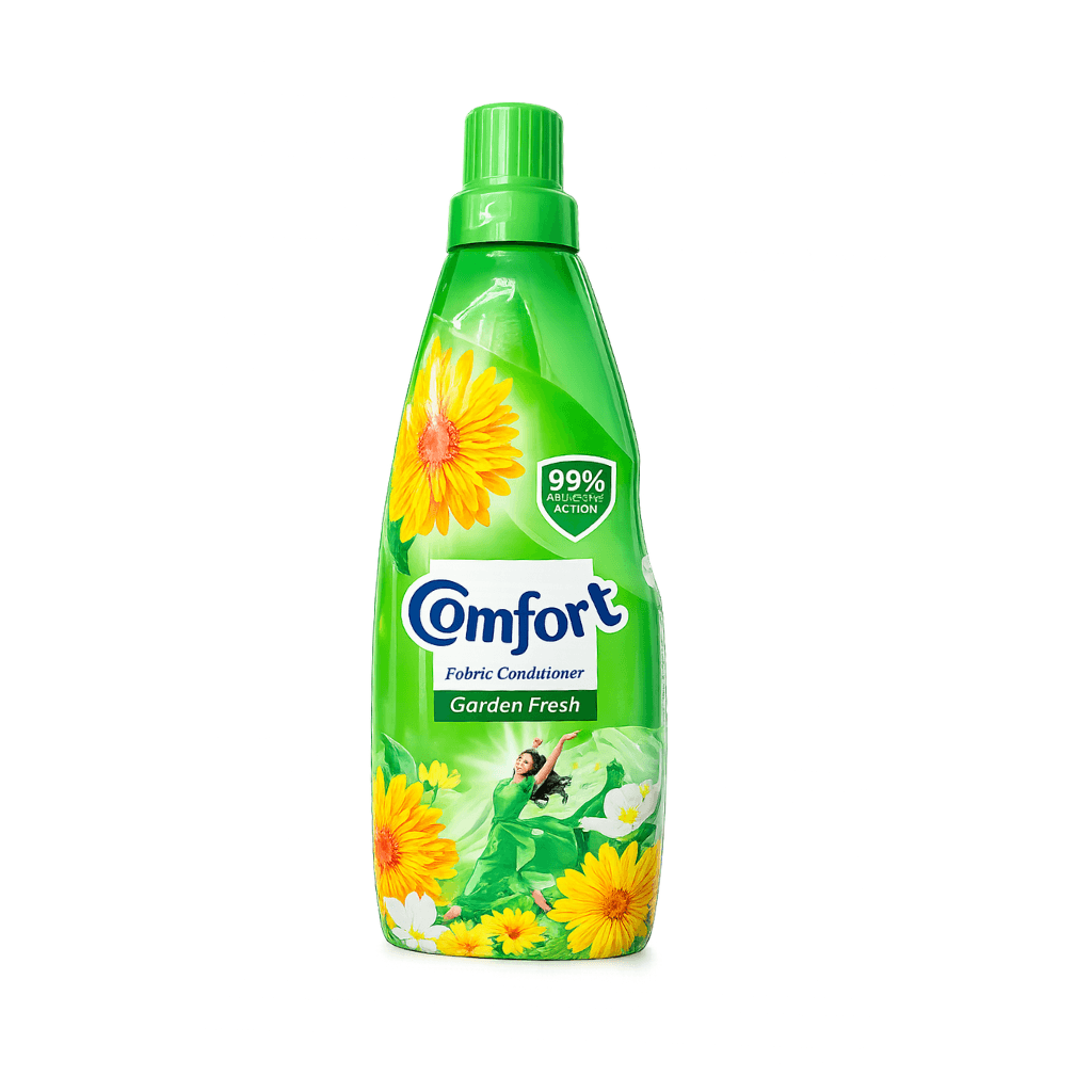 Comfort Garden Fresh Fabric Conditioner 860 ml Bottle|| After Wash Liquid Fabric Softener - For Softness|| Shine & Long Lasting Freshness