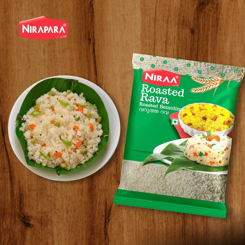 Niraa Rava Powder| Ready to Cook with No Added Preservatives and Colour| Hygienically Packed 1kg