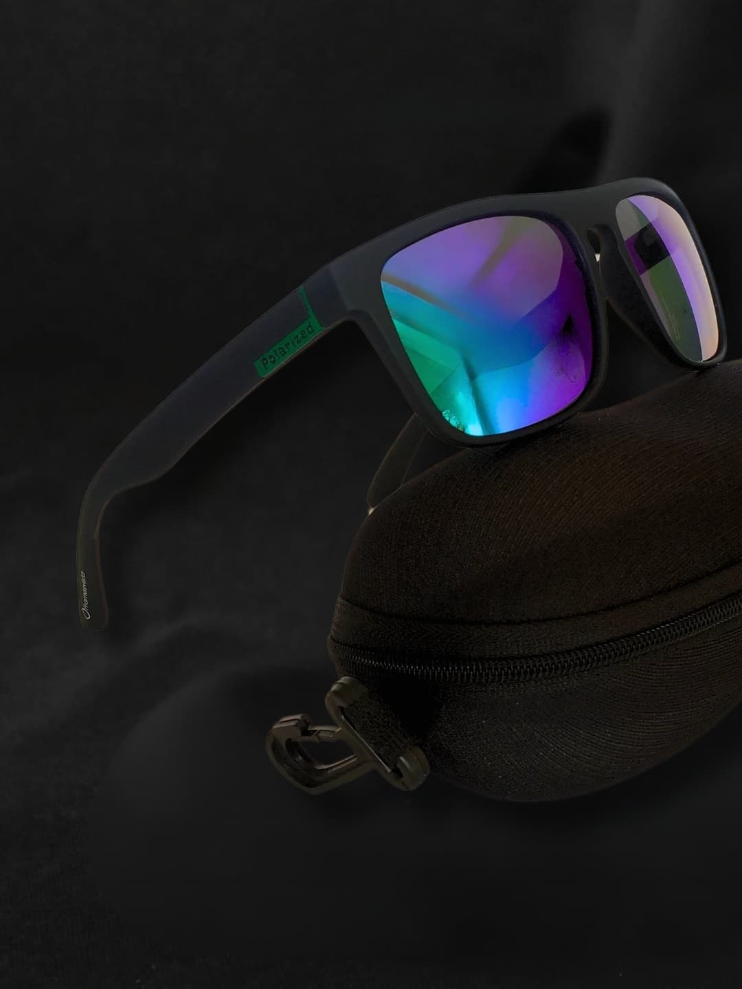 Framesvista Rectangle Mercury Mirrored Polarized Sunglasses 