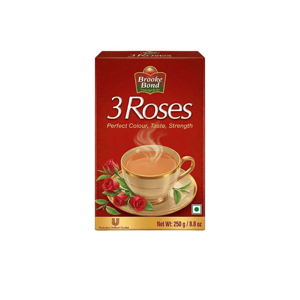 BROOKE BOND 3 ROSES TEA 250 GM