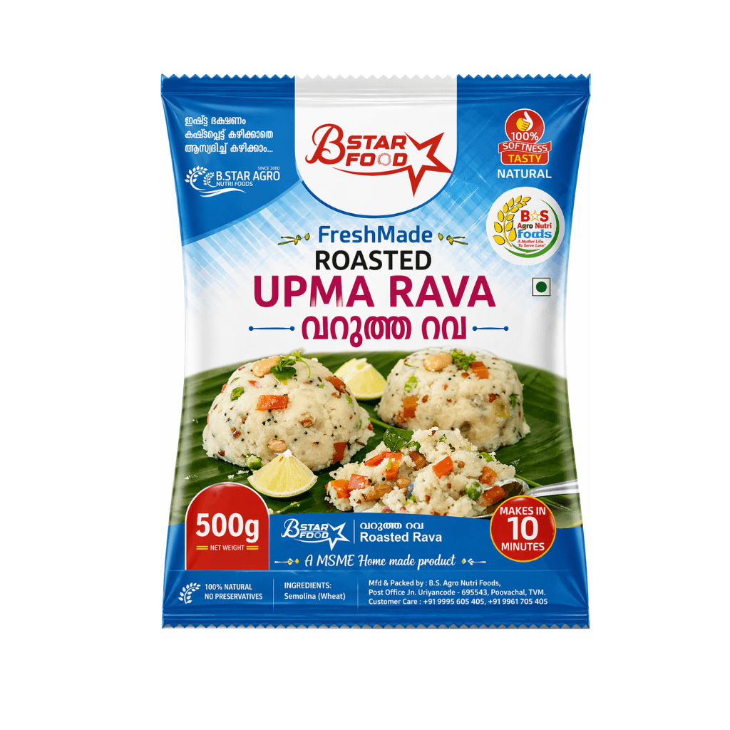 ROASTED RAVA 500GM