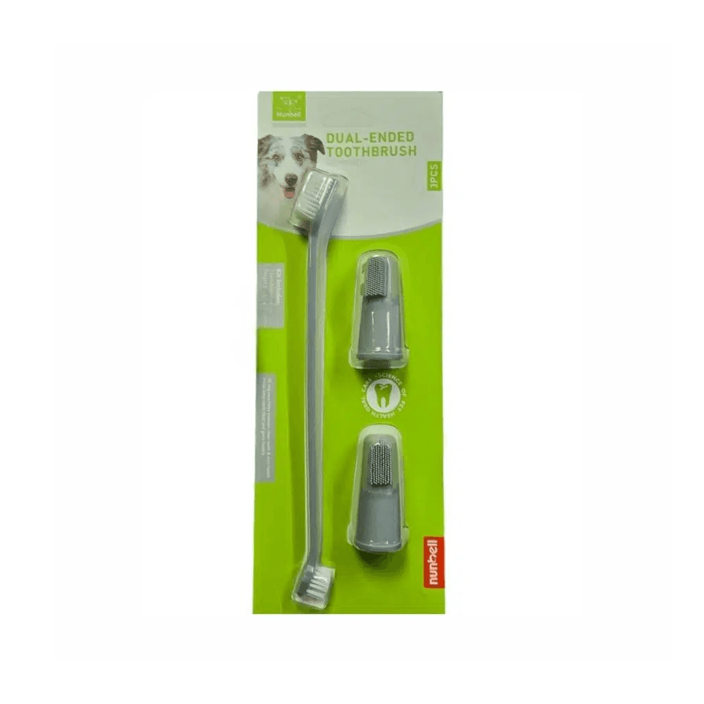DUAL-ENDED TOOTHBRUSH