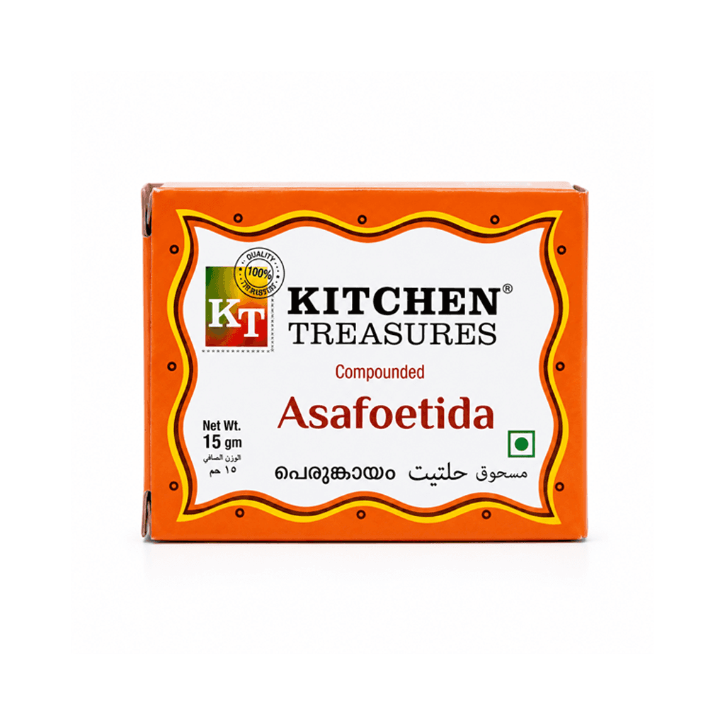 KITCHEN TREASURES COMPOUNDED ASAFOETIDA 15G