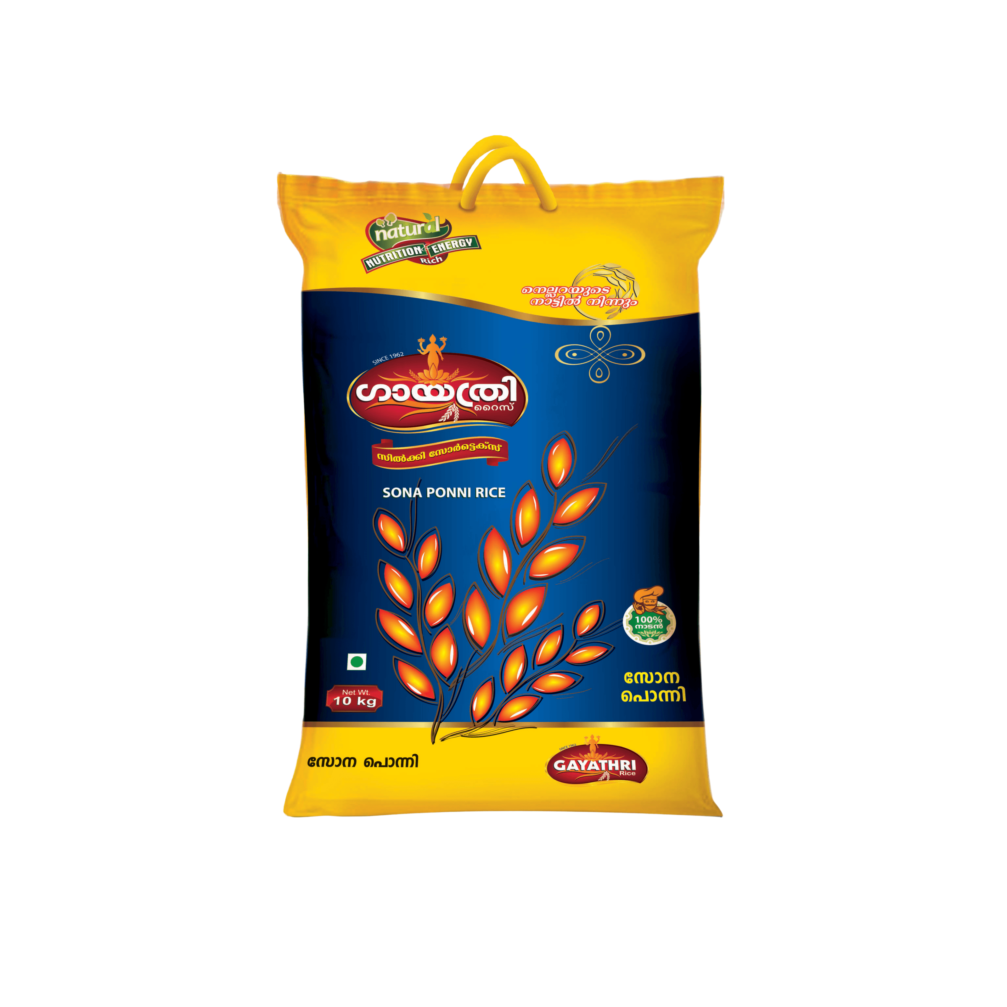 GAYATHRI SONA PONNI RICE BAGS (10KG)