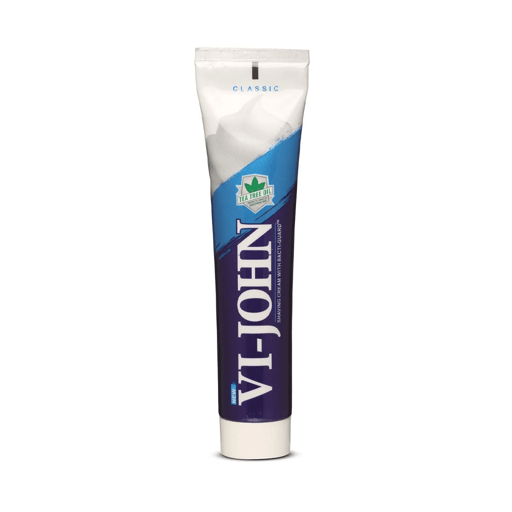 VI - JOHN Man's Shaving Cream With Bacti-Guard- 124 Gm 