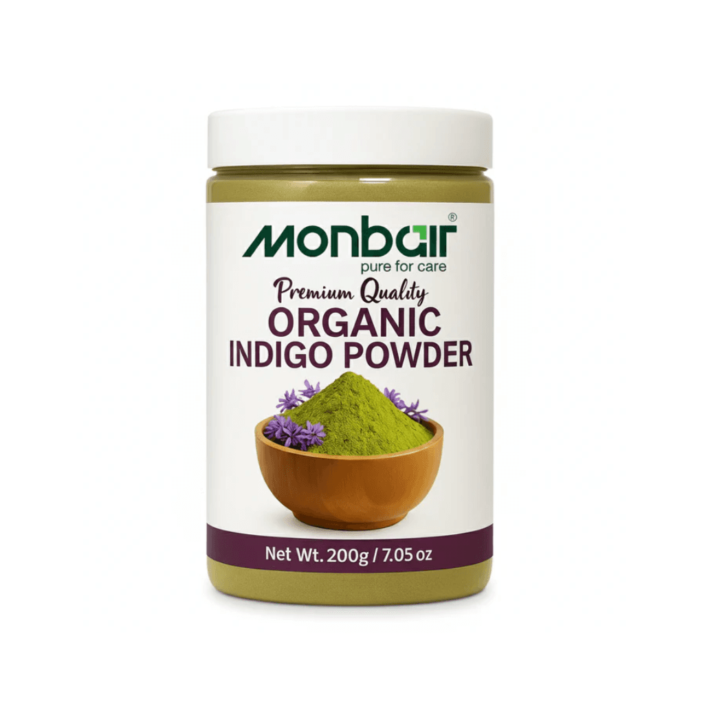MONBAIR  ORGANIC INDIGO POWDER  200 GM