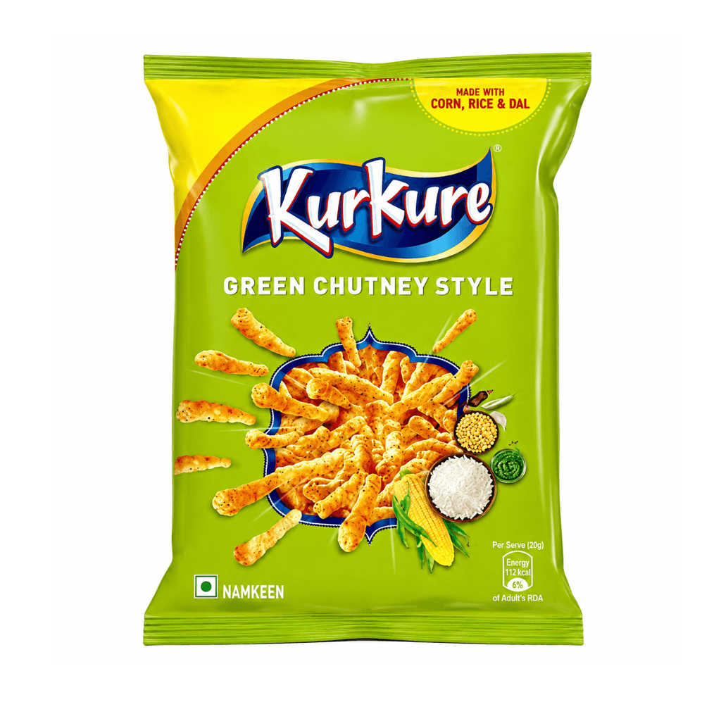 KURKURE GREEN CHUNTNEY STYLE 78.9 GM 