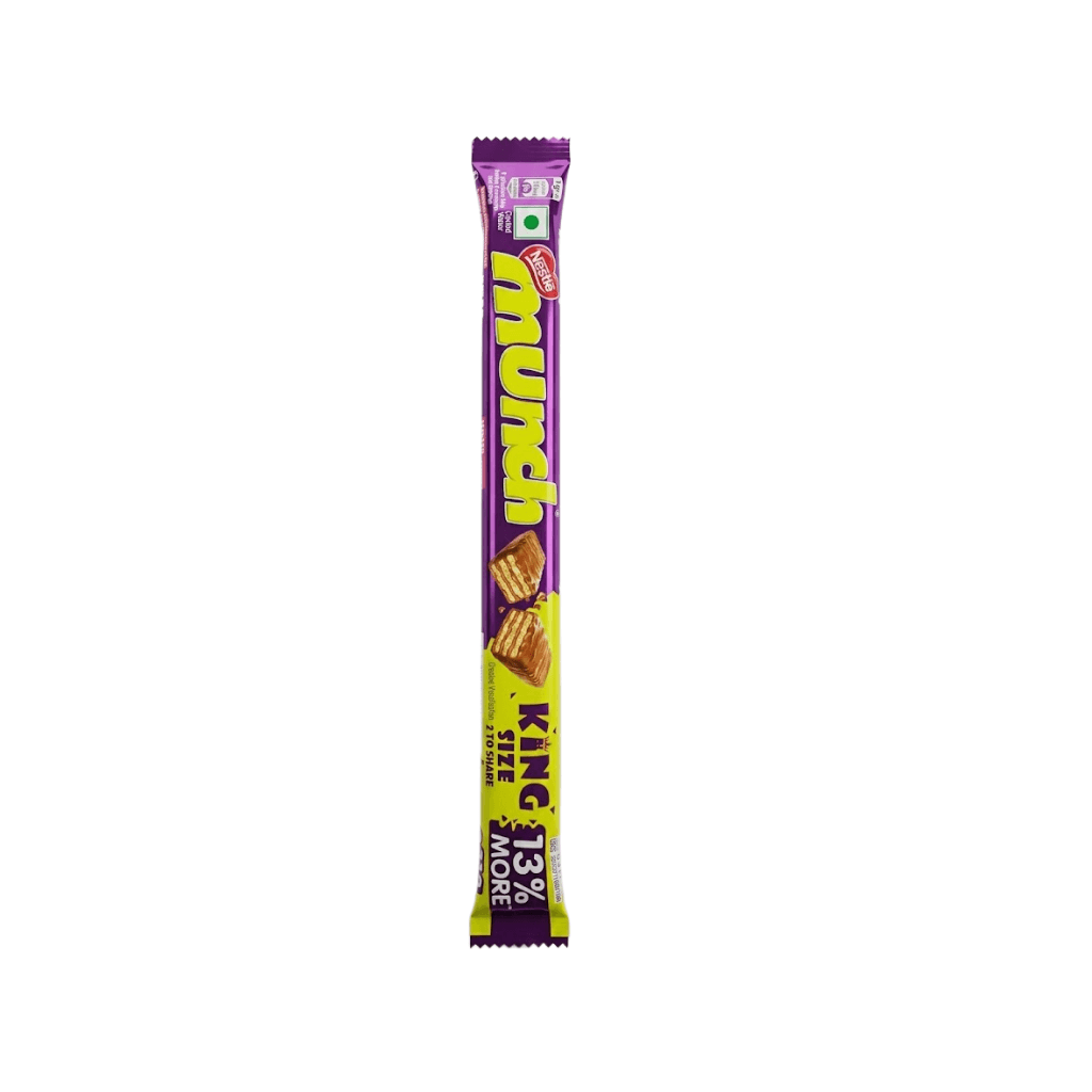 Nestle MUNCH King Size | Choco Coated Crunchy Wafer Bar 19.8gm