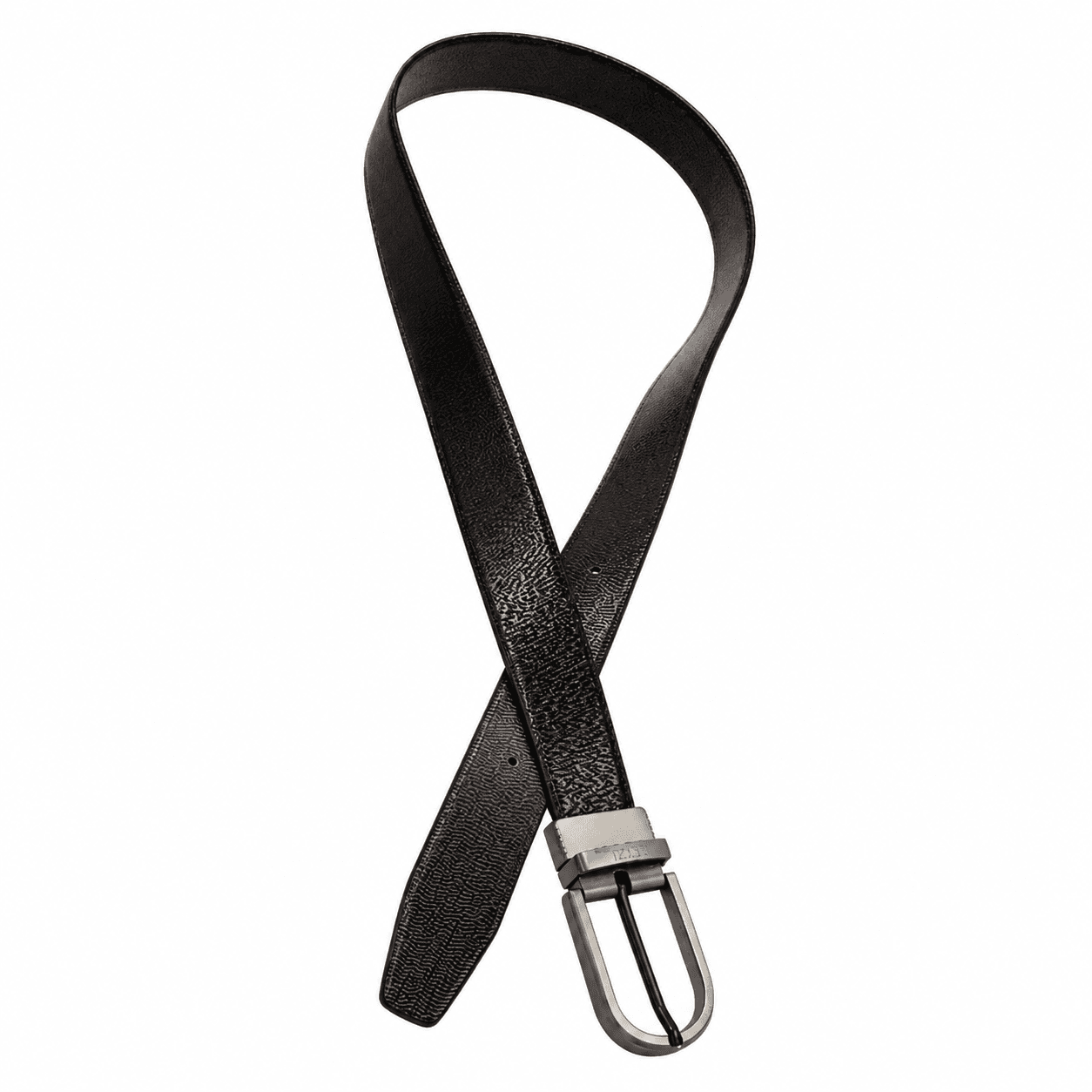 Genuine Leather Reversible Belt With Pin Buckle (Black/Brown) – RB2555