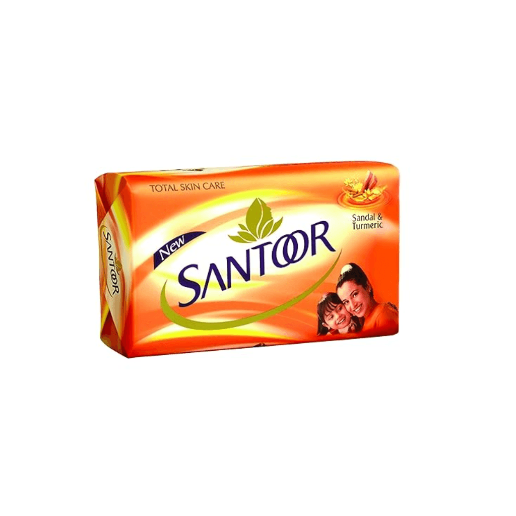 Santoor Sandal and Turmeric Soap (150g)