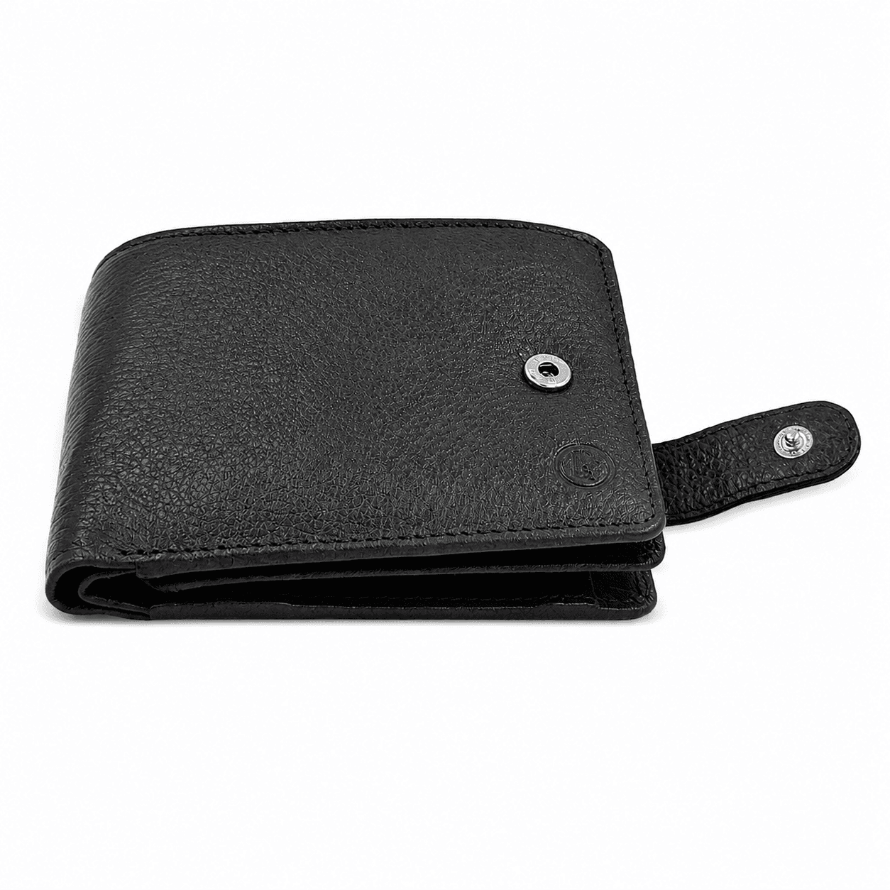 Bifold Wallet With RFID Protection & Loop Enclosure – NTR3303 – Black
