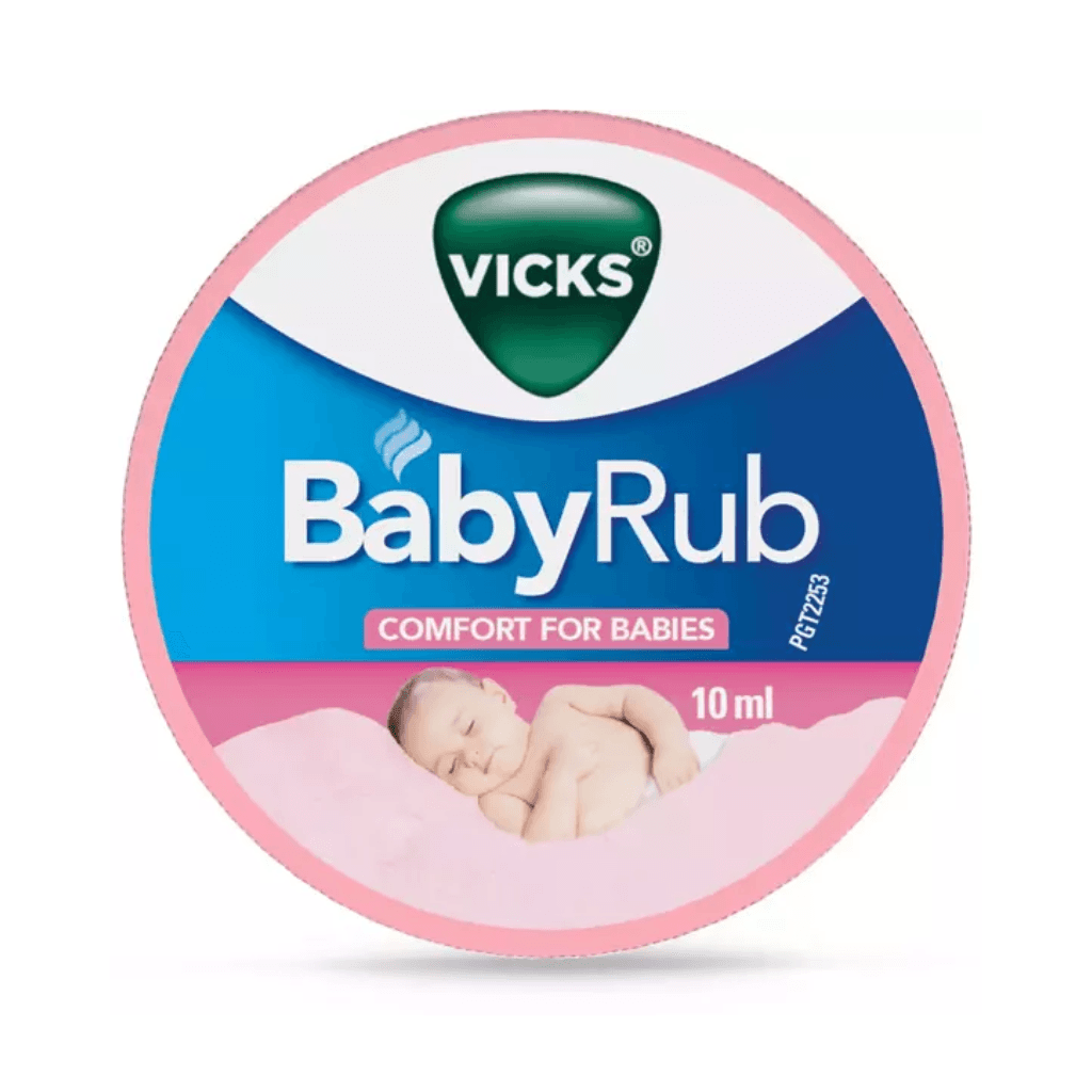 Vicks Babyrub 10ml, Specifically for Babies-Moisturize, Soothe and Relax Your Baby