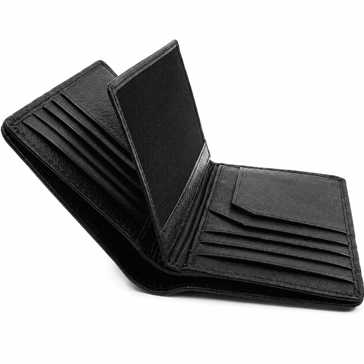 ETZEL - BIFOLD MIDCARD WALLET WITH RFID PROTECTION – MC551 – BLACK